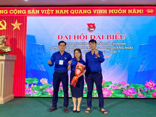 Đại hội Đại biểu Đoàn TNCS Hồ Chí Minh Công ty CP Môi trường Đô thị Quảng Ngãi lần thứ 1, nhiệm kỳ 2025 -2030