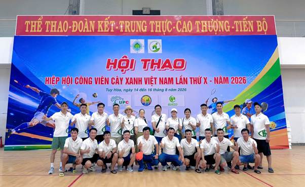 Hội thao Hiệp hội Công Viên Cây xanh Việt Nam lần thứ X năm 2026