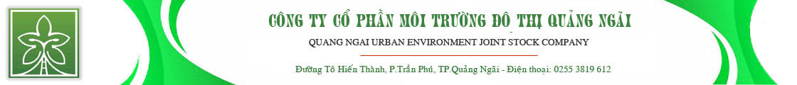 Công ty cổ phần môi trường đô thị Quảng Ngãi